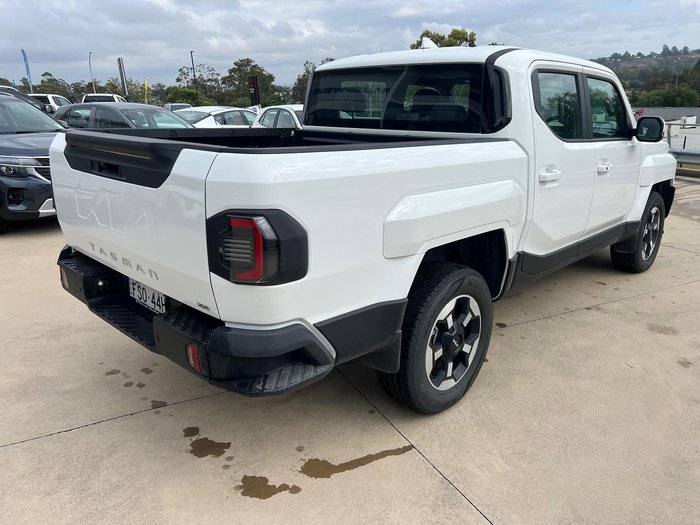 2025 Kia Tasman SX+ TK MY26 4X4 Dual Range Clear White