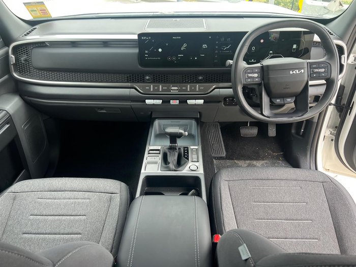 2025 Kia Tasman SX TK MY26 4X4 Dual Range Clear White