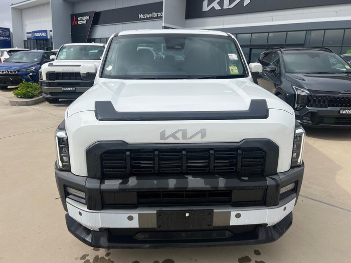 2025 Kia Tasman SX TK MY26 4X4 Dual Range Clear White