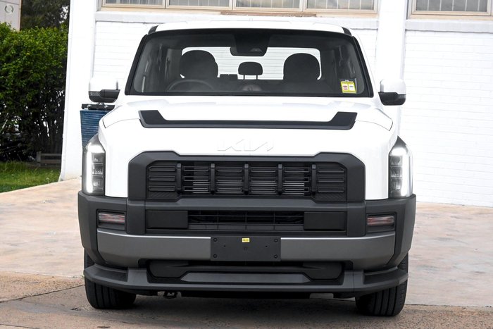 2025 Kia Tasman SX TK MY26 4X4 Dual Range Clear White