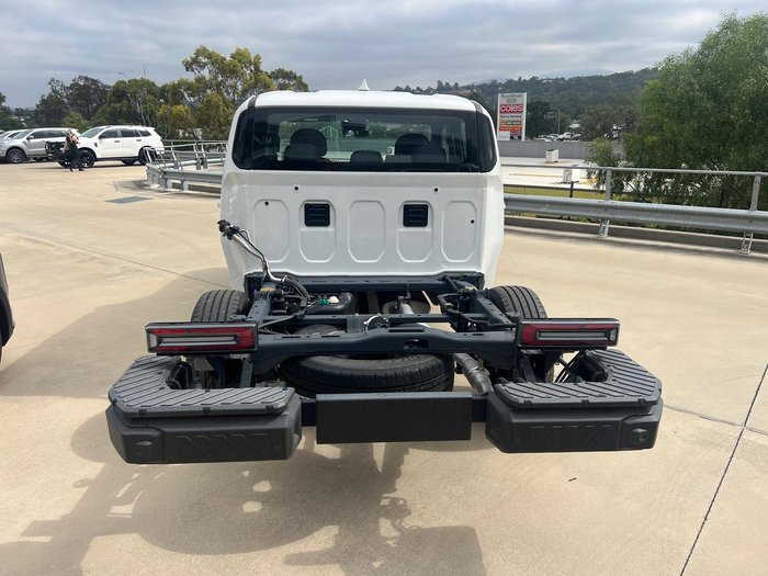 2025 Kia Tasman SX TK MY26 4X4 Dual Range Clear White