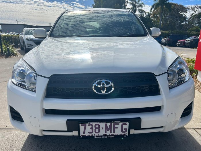 2011 Toyota RAV4 CV ACA33R MY11 4X4 On Demand Glacier White