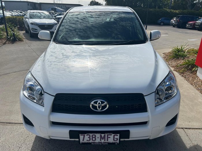 2011 Toyota RAV4 CV ACA33R MY11 4X4 On Demand Glacier White