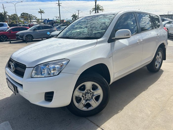 2011 Toyota RAV4 CV ACA33R MY11 4X4 On Demand Glacier White