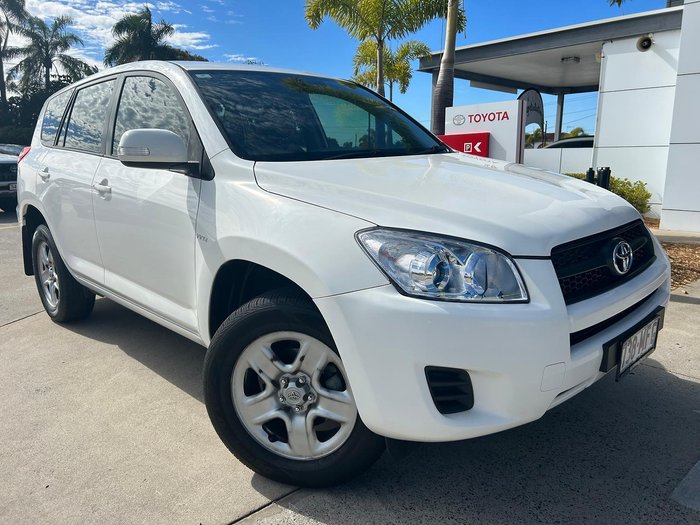 2011 Toyota RAV4 CV ACA33R MY11 4X4 On Demand Glacier White