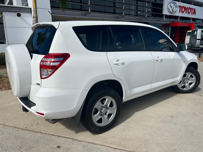 2011 Toyota RAV4 CV ACA33R MY11 4X4 On Demand Glacier White