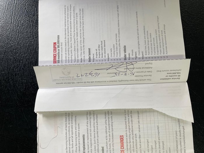 2016 Holden Commodore Evoke VF Series II MY16 Heron White