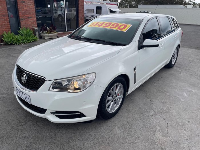 2016 Holden Commodore Evoke VF Series II MY16 Heron White