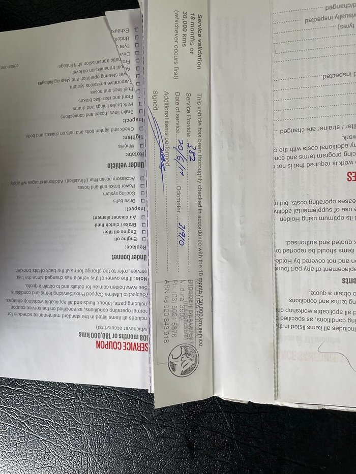 2016 Holden Commodore Evoke VF Series II MY16 Heron White