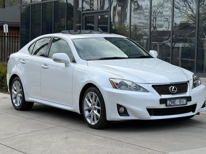 2012 Lexus IS 250 Prestige GSE20R White Pearl