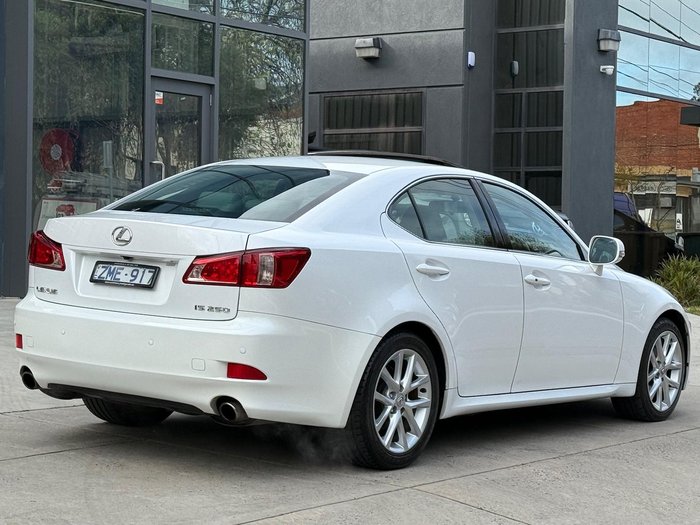 2012 Lexus IS 250 Prestige GSE20R White Pearl