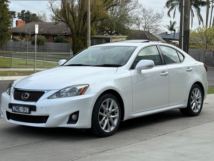 2012 Lexus IS 250 Prestige GSE20R White Pearl