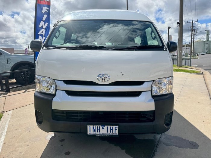 2018 Toyota Hiace Commuter KDH223R French Vanilla