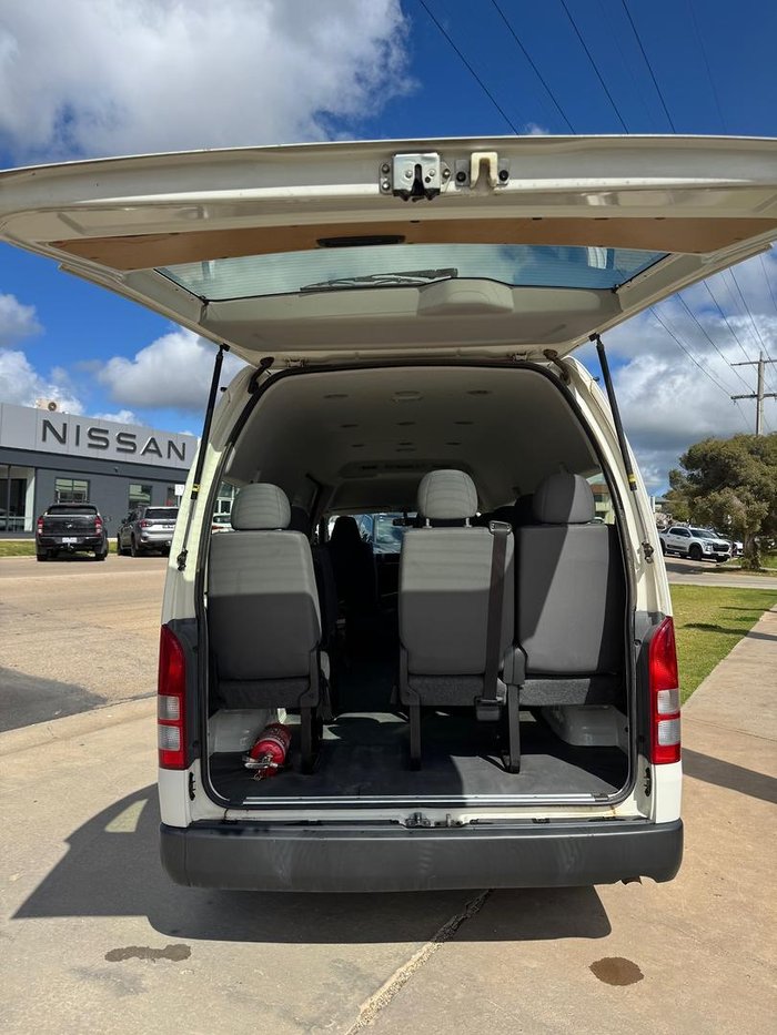 2018 Toyota Hiace Commuter KDH223R French Vanilla
