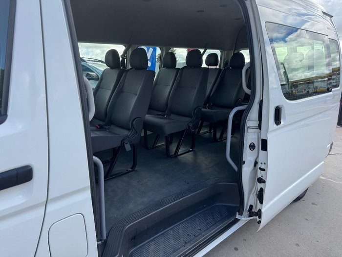 2018 Toyota Hiace Commuter KDH223R French Vanilla
