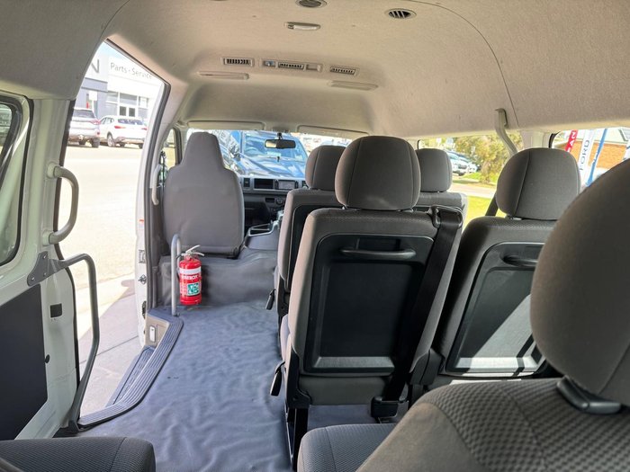 2018 Toyota Hiace Commuter KDH223R French Vanilla