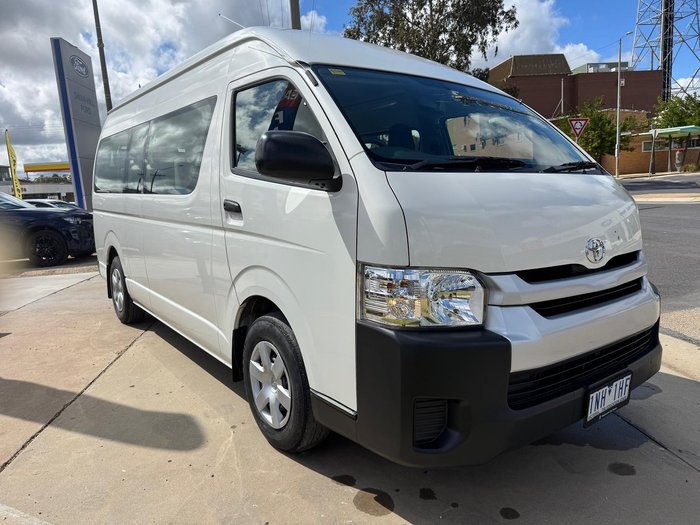 2018 Toyota Hiace Commuter KDH223R French Vanilla