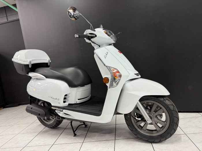 2024 Kymco LIKE 50 PEARL WHIT