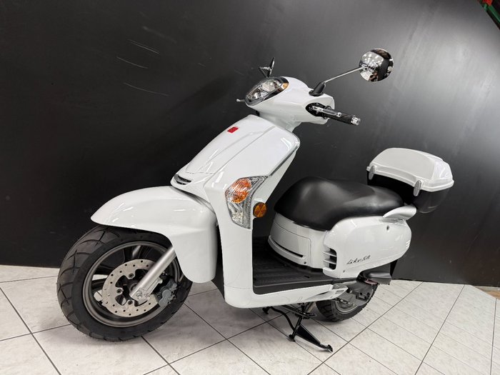 2024 Kymco LIKE 50 PEARL WHIT
