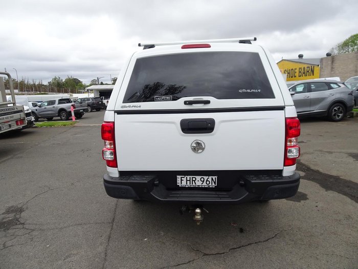2019 Holden Colorado LS RG MY20 4X4 Dual Range Summit White
