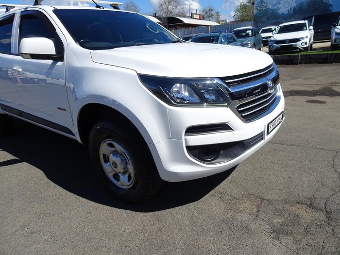 2019 Holden Colorado LS RG MY20 4X4 Dual Range Summit White