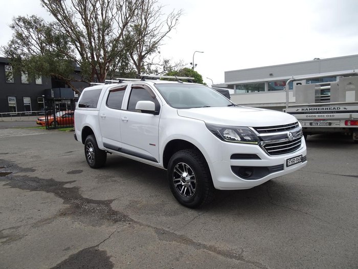2019 Holden Colorado LS RG MY20 4X4 Dual Range Summit White