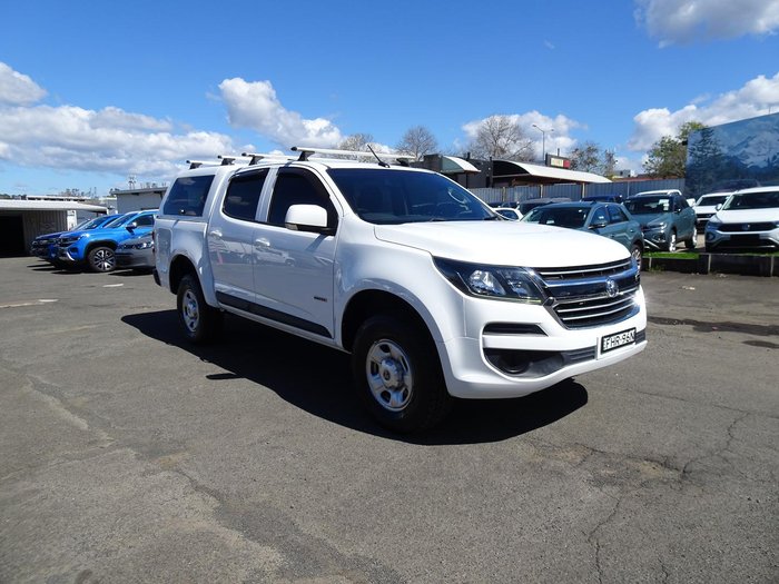 2019 Holden Colorado LS RG MY20 4X4 Dual Range Summit White