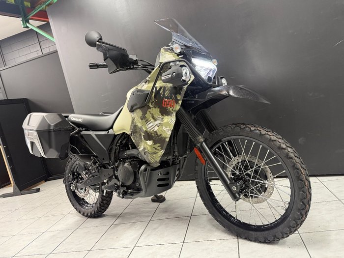 2025 Kawasaki KLR650 (KL650) ADVENTURE Beige