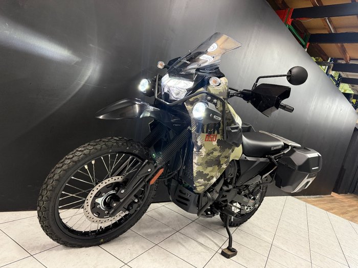 2025 Kawasaki KLR650 (KL650) ADVENTURE Beige