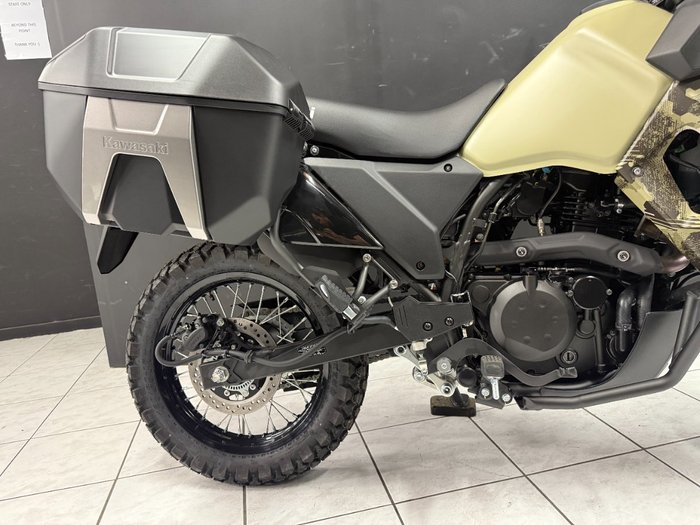2025 Kawasaki KLR650 (KL650) ADVENTURE Beige