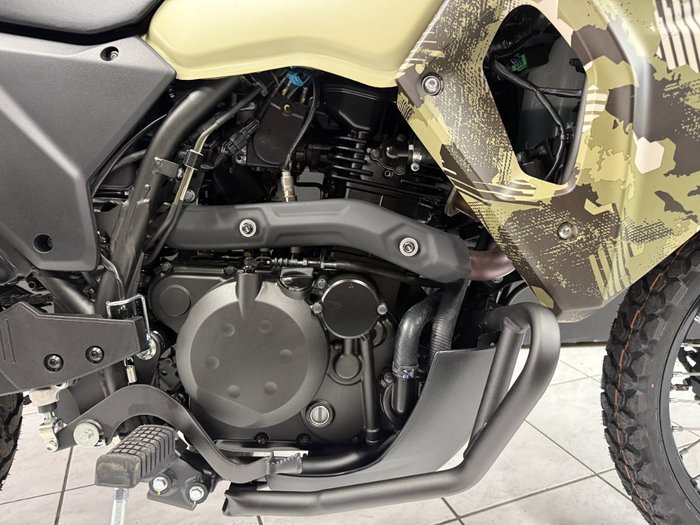 2025 Kawasaki KLR650 (KL650) ADVENTURE Beige