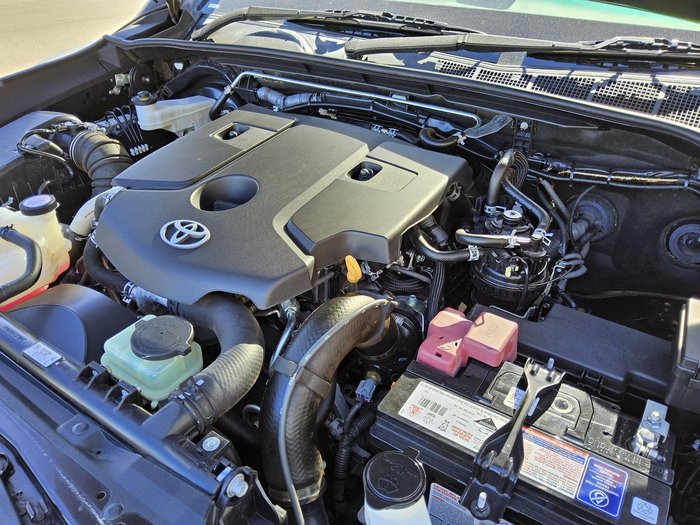 2019 Toyota Hilux Rugged X GUN126R 4X4 Dual Range Eclipse Black