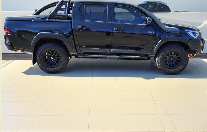 2019 Toyota Hilux Rugged X GUN126R 4X4 Dual Range Eclipse Black