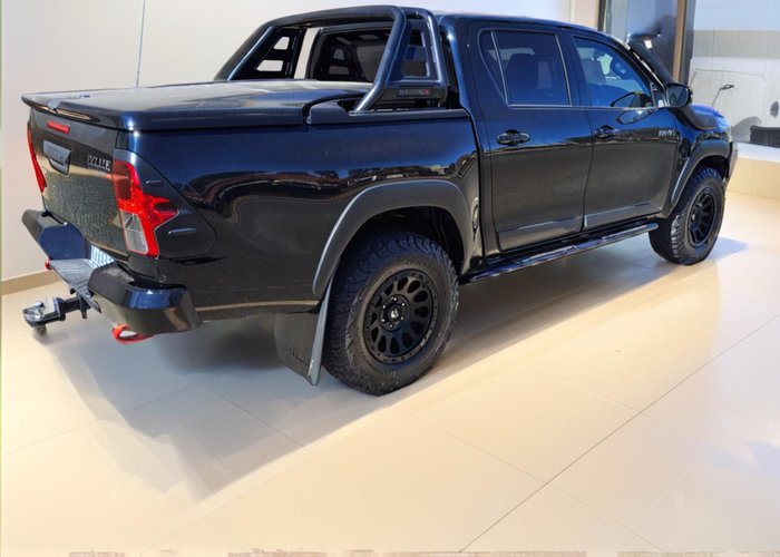 2019 Toyota Hilux Rugged X GUN126R 4X4 Dual Range Eclipse Black