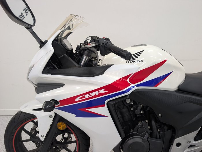 2013 Honda CBR500R (ABS) White