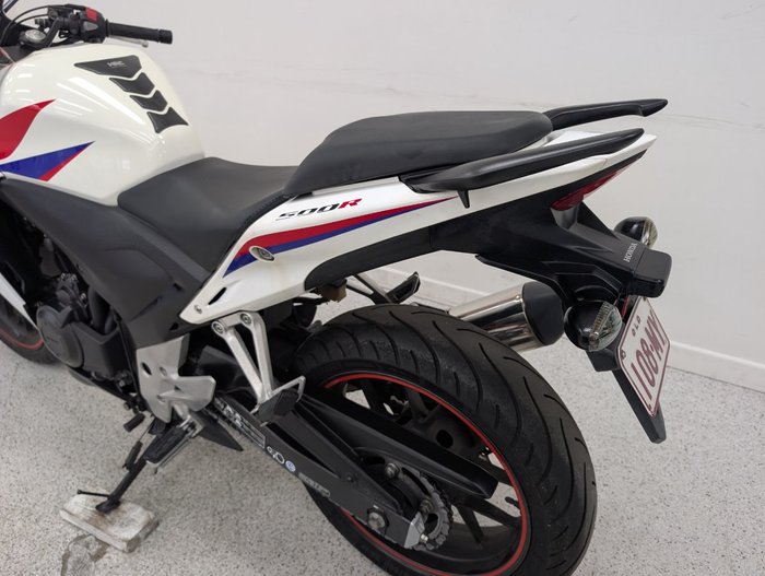 2013 Honda CBR500R (ABS) White