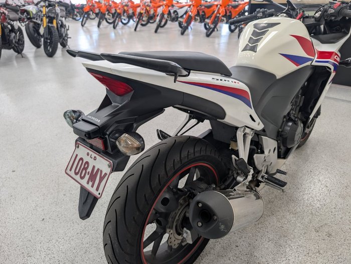 2013 Honda CBR500R (ABS) White