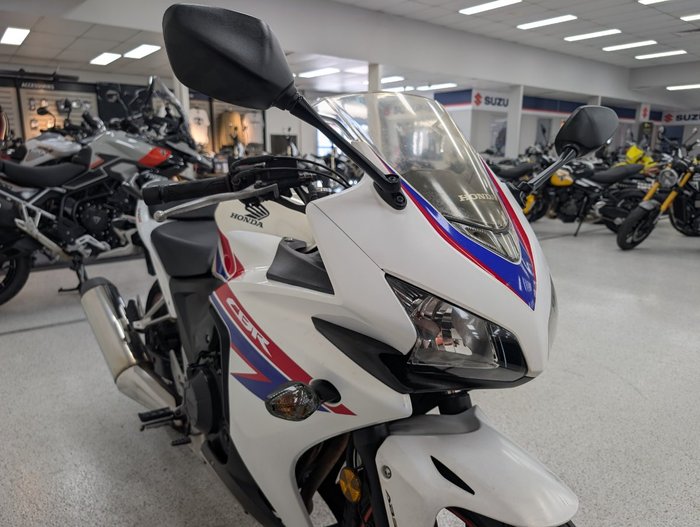 2013 Honda CBR500R (ABS) White