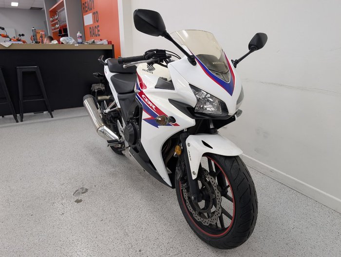 2013 Honda CBR500R (ABS) White