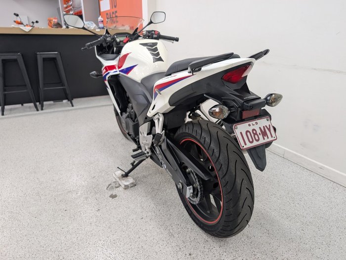 2013 Honda CBR500R (ABS) White