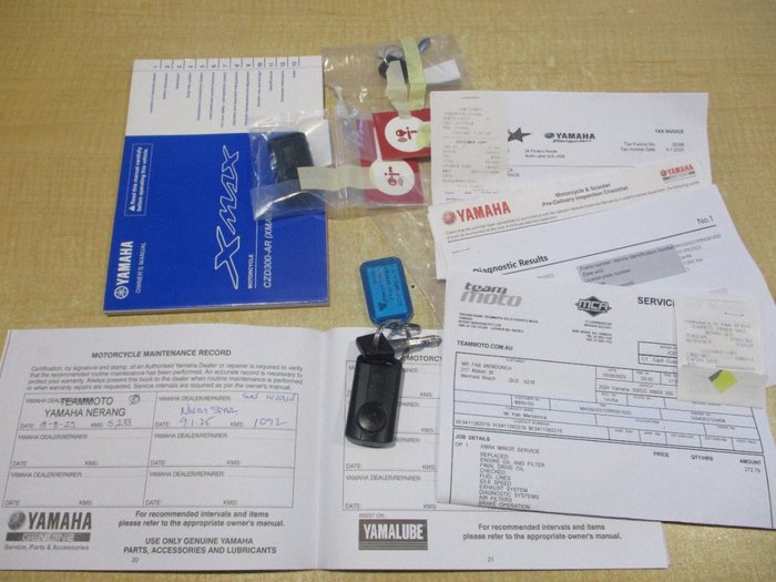 2025 Yamaha XMAX 300 V2 (CZD300A2) SILVER/GREY