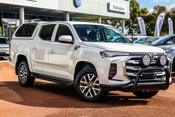 2021 LDV T60 Max PRO SK8C 4X4 Dual Range Blanc White