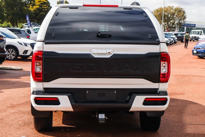 2021 LDV T60 Max PRO SK8C 4X4 Dual Range Blanc White