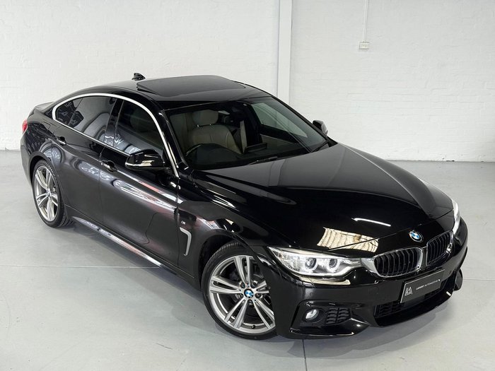 2017 BMW 4 Series 420i M Sport F36 LCI Black Sapphire