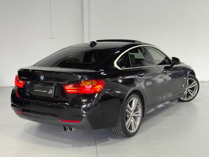 2017 BMW 4 Series 420i M Sport F36 LCI Black Sapphire