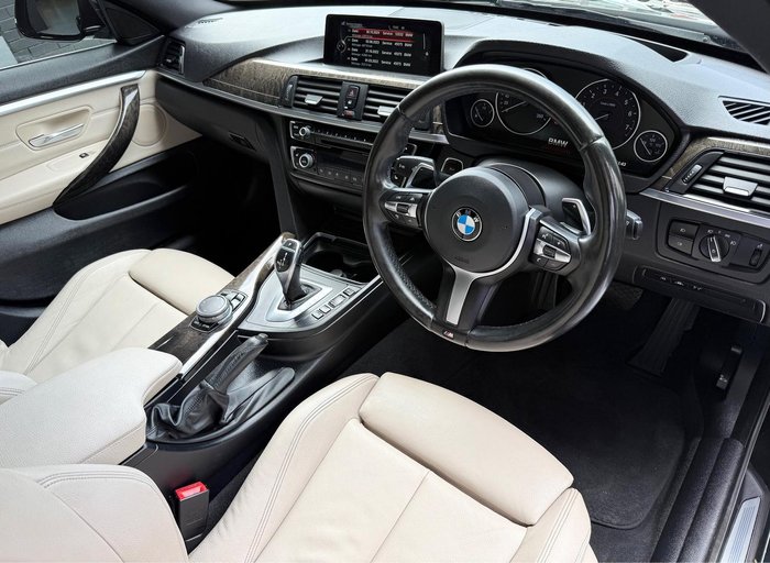 2017 BMW 4 Series 420i M Sport F36 LCI Black Sapphire