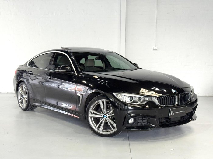 2017 BMW 4 Series 420i M Sport F36 LCI Black Sapphire