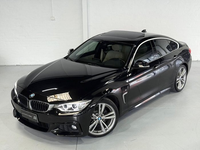 2017 BMW 4 Series 420i M Sport F36 LCI Black Sapphire