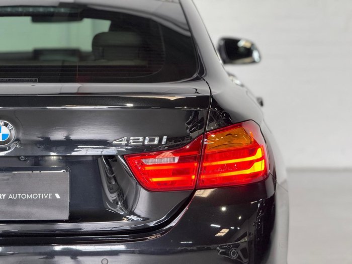 2017 BMW 4 Series 420i M Sport F36 LCI Black Sapphire
