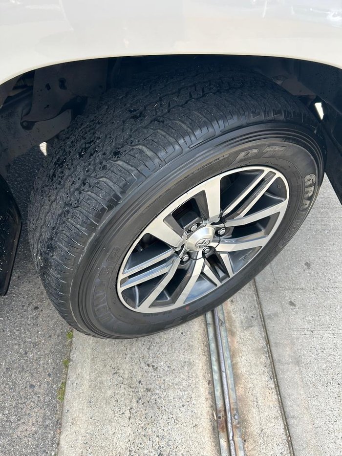 2017 Toyota Hilux SR5 GUN126R 4X4 Dual Range White